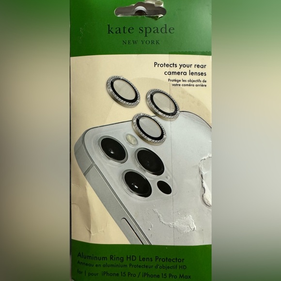 Kate Spade New York Apple Iphone Aluminum Ring Lens Protectors - Picture 7 of 7